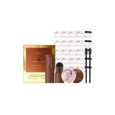 Set Sprancene, Derol, Stampila Sprancene, Fard, Sabloane si Sapun Stilizare Sprancene, 02 Dark Grey