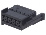 Conector cablu-cablu JPT mamă 10 pini negru