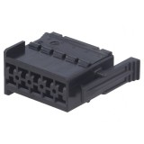 Conector cablu-cablu JPT mamă 10 pini negru
