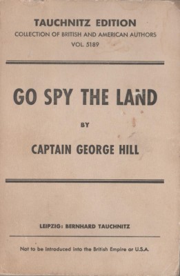 George Hill - Go Spy the Land (spionaj, lb. engleza) foto