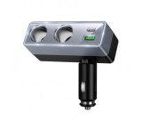 Incarcator Auto 1xUSB Tip C + 1xUSB A + 1xBricheta Auto 240w Hoco z65b