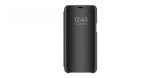 Husa Flip Clear View Neagra Samsung Galaxy S8, Plastic