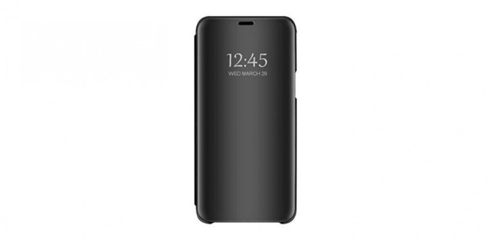 Husa Clear View Case, pentru Samsung Galaxy S8, Negru