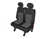 Husa scaun auto bancheta dubla Van Perun DV2 L pentru Citroen Jumper, Fiat Ducato, Ford Transit, Iveco Daily, Peugeot Boxer, Vw Crafter, Kegel