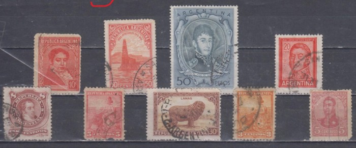 M2 - R1 19 - TIMBRE FOARTE VECHI - ARGENTINA
