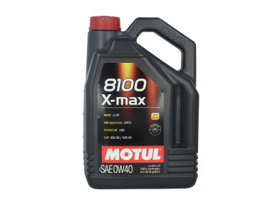 Ulei motor Motul 8100 X-Max 0W40 5L 8100 X-MAX 0W40 5L foto