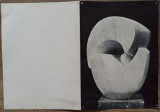 Pliant expozitie de scultpura si desen Emil Mereanu 1987