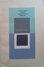 CERCETARE ASUPRA INTELECTULUI OMENESC-DAVID HUME-220963 foto