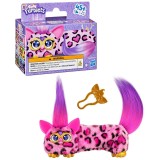 Mini jucarie de plus interactiva, Furby Dj Furblets, Kitt-Ee-Luv, G1785