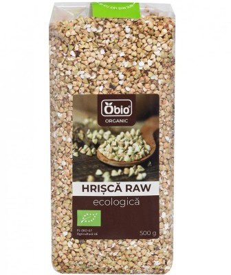 Hrisca raw bio 500g Obio foto