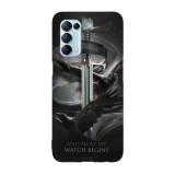Husa compatibila cu Oppo Find X5 Pro, Viceversa, model Night Watch Game of Thrones, Silicon, TPU, Transparent, Carcasa