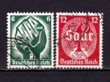 Cumpara ieftin ✅ (S42) Germania Reich 1934 &quot;Referendum - alipirea Saar &quot; serie completa Michel 544/545, stampilate, Stampilat