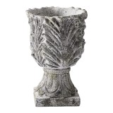 Cumpara ieftin Ghiveci flori piatra gri 16x24 cm