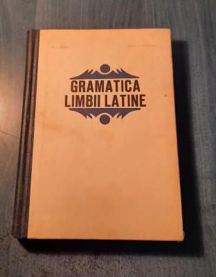 Gramatica latina N. Barbu foto