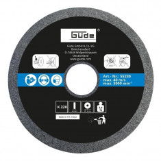 Disc abraziv pentru sistem de ascutire GNS 250 VS Gude 55230, O250x12x50 mm, granulatie K220