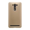 Husa Asus Zenfone 2 ZE500CL Nillkin Frosted Shield Auriu + Folie de protectie, Flippy