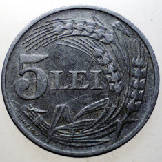 7.399 ROMANIA WWII 5 LEI 1942