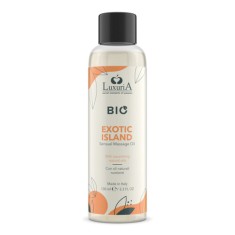 Masaj - Luxuria BIO Ulei de Masaj Insula Exotica 100 ml Ulei de Masaj Senzual cu Uleiuri Naturale Hranitoare