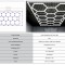 Sistem de iluminare Hexagon / HoneyComb 3,94 x 2,29 m Performance AutoTuning