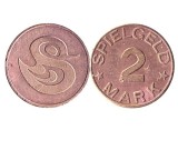 Germania(RFG) 2001 - 2 mark, jeton folosit