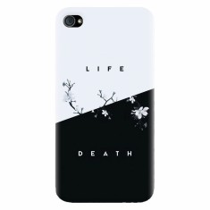 Husa silicon pentru Apple Iphone 4 / 4S, Life Vs Death