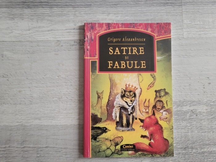 Satire si fabule de Grigore Alexandrescu