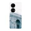 Husa compatibila cu Huawei P50 model Christo&amp;#039;s Arc de Triomphe, Silicon, TPU, Viceversa, Transparent, Carcasa