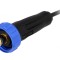 Conector SMB RG174 IP68 1m 50&Omega;