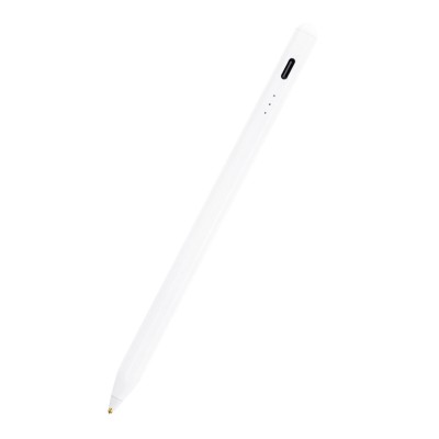 Stylus pen activ, universal Android, iOS Techsuit S3, alb foto