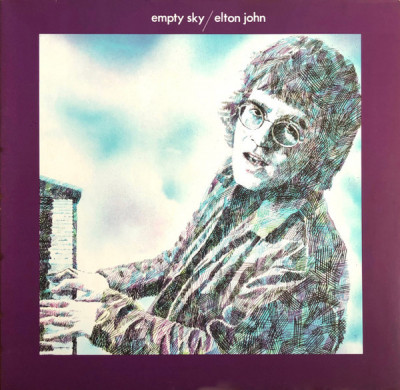 Vinil Elton John &amp;lrm;&amp;ndash; Empty Sky (VG) foto