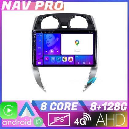 Navigatie Nisan Note 2012 2019 EDOTEC-LITE Android Ecran 720P Octa Core 8 128 Carplay CarStore Technology