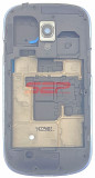 Carcasa mijloc completa Samsung Galaxy S III mini i8190 BLUE