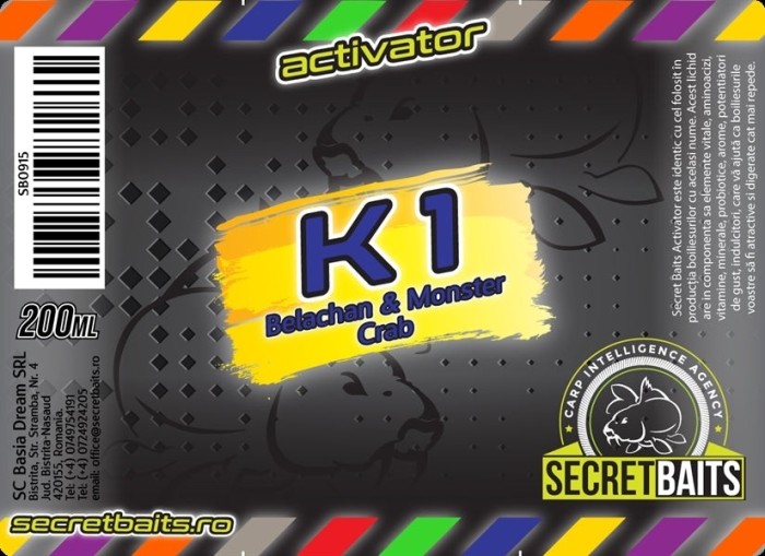 Secret Baits K1 Activator - 200 ml