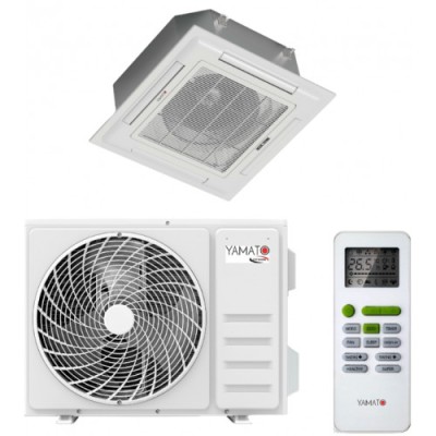 Aer conditionat tip caseta YAMATO 12000Btu YC12T1 Eco, A++, Wifi optional, Auto-Restart, Auto-Diagnoza, Timer, sleep, Pre-incalzire, Flux de aer 360 g foto