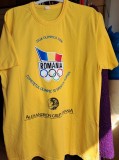Tricou de Colecție "Ziua Olimpică 2006" CORS Rom&acirc;nia (Galben),culoarea tradiționala a echipei nationale