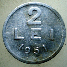 1.885 ROMANIA RPR 2 LEI 1951
