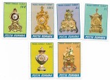 Romania (474) - Ceasuri din colectia Muzeului din Ploiesti, 1988, serie neobliterata, Arta, Nestampilat