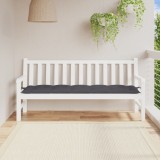 Perna banca de gradina, antracit, 180x50x7 cm, material oxford GartenMobel Dekor, vidaXL