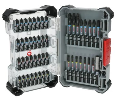 BOSCH Set de 48 biti si accesorii pentru insurubare PRO Impact, prindere hexagon 1/4&amp;amp;quot; foto