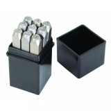 Set poansoane pentru cifre 5 mm 0-9 Top Master Pro, 9 piese