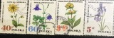Timbre - Polonia Polska - >50 - Serie - Tematica Plante