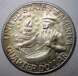 E.024 USA SUA DRUMMER BOY QUARTER 1/4 DOLLAR 1976 S ARGINTAT
