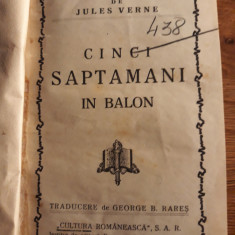 Cinci saptamani in balon - Jules Verne