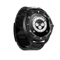 Ceas Smartwatch Techstar? Z27, 1.54 inch IPS, Monitorizare Temperatura, Puls, Tensiune, Oximetru, Sedentarism, Bluetooth 5.0, IP67, Negru foto