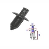 Nit plastic Toyota Avensis, 10.08- Aftermarket 2077170A