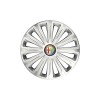 Set 4 capace roti Cu Inel Cromat Trend R16 Compatibil Cu Alfa Romeo, Autohelix MSA