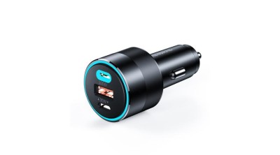 Choetech &amp;icirc;ncărcător auto rapid 130W 2xUSB-C + USB-A negru (TC0011) foto