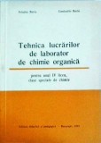 Ariadna Baciu, Constantin Baciu - Tehnica lucrarilor de laborator de chimie