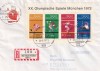 FILATELIE TEMATICA - PLIC GERMANIA TEMATICA OLIMPIC, Sport, Stampilat