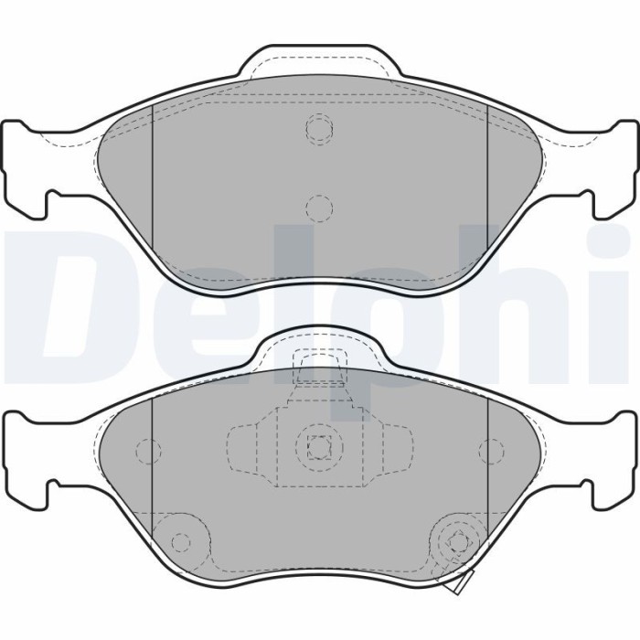 DELPHI LP2005 set placute frana,frana disc